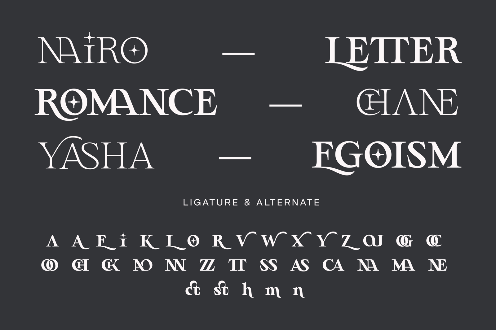 Monaya - Elegant Serif Font Family