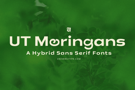 UT Moringans - A Hybrid Font