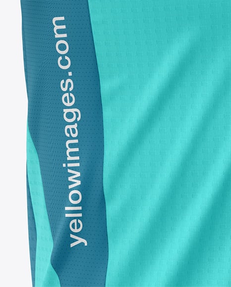 Raglan Short Sleeve Jersey Mockup