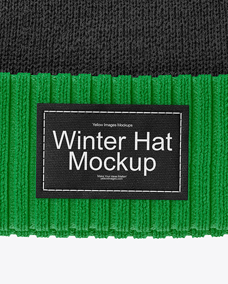 Winter Hat Mockup