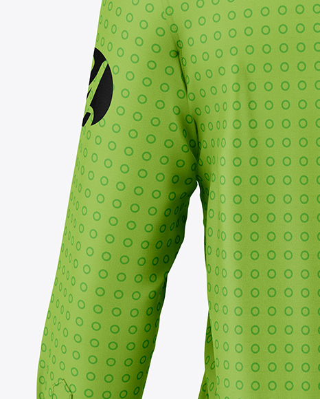 Men's Long Sleeve Shirt Mockup - Back View
