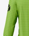 Men's Long Sleeve Shirt Mockup - Back View