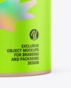 Kraft Paper Tube with Tea Mockup