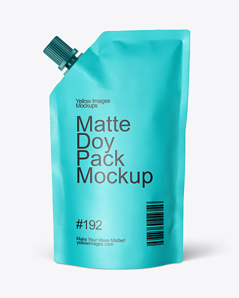 Matte Doy Pack Mockup