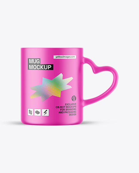 Matte Mug Mockup - Frosted mug mockup