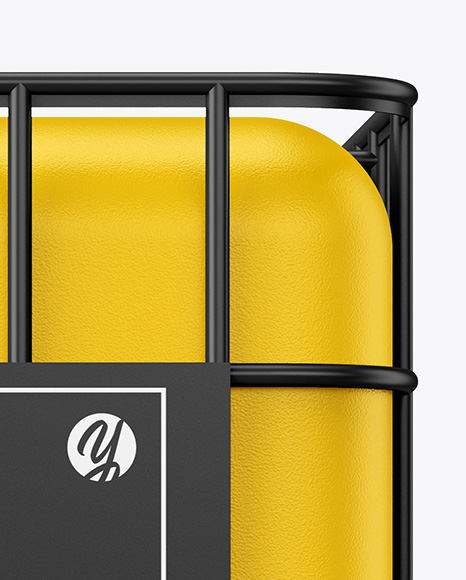 Intermediate Bulk Container (IBC) Mockup - Front View
