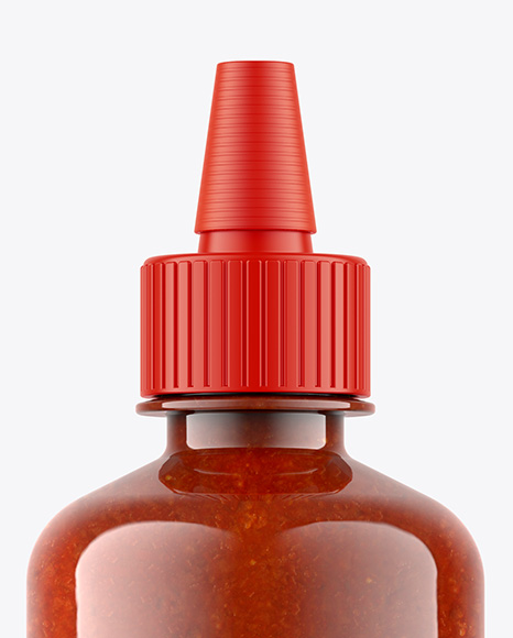 Tomato Sauce Bottle Mockup
