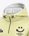 Men's Hoodie Mockup - Half Side View