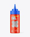 Glossy Sauce Bottle Mockup
