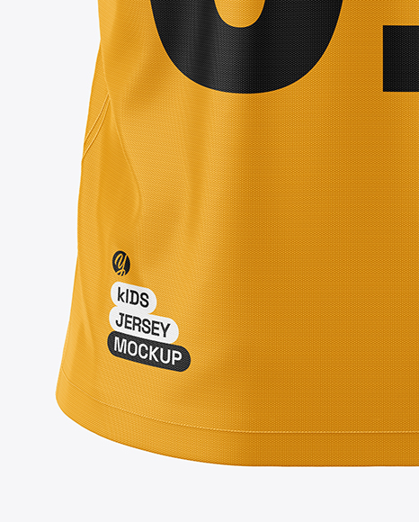 Kids Soccer Jersey Mockup