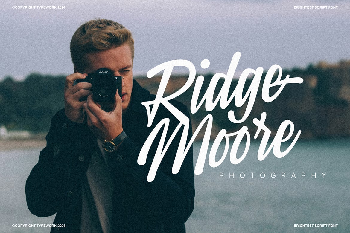 Brightest - Graffiti Signature Font
