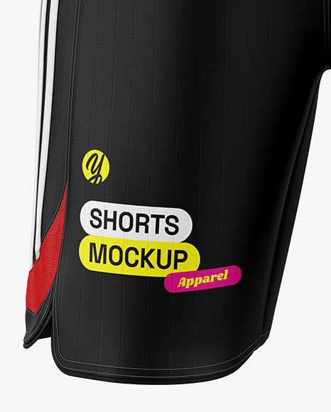 Shorts Mockup - Back view