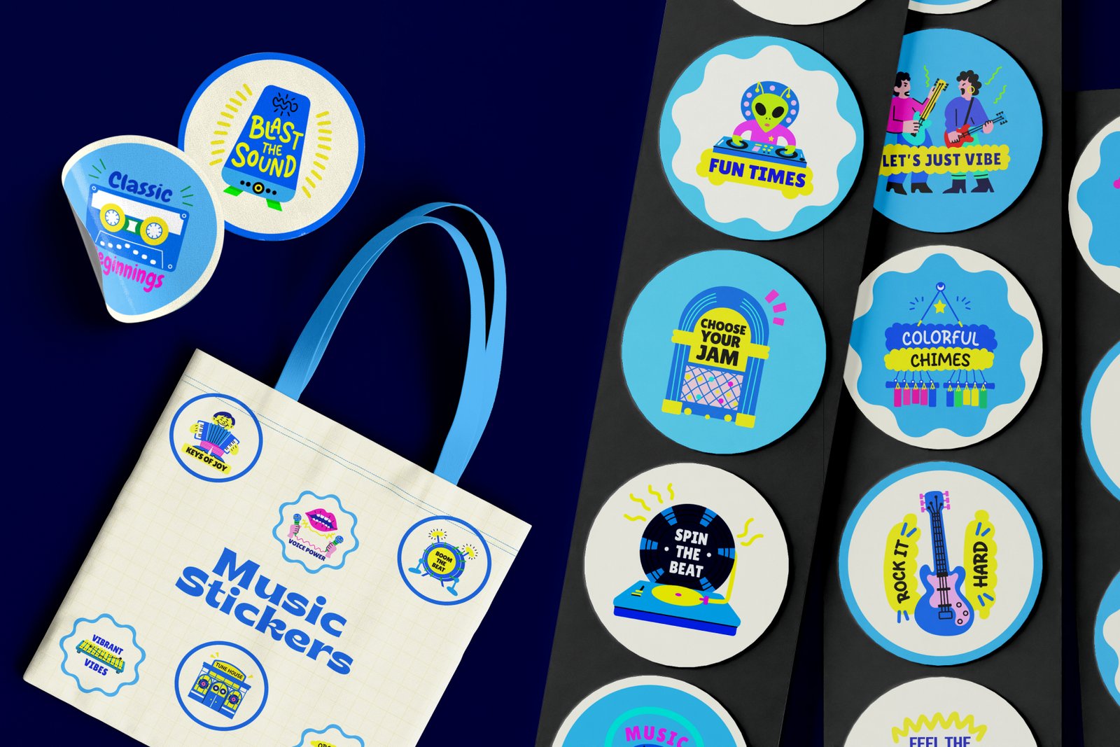 Music Stickers Collection