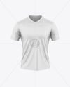 V-Neck Rugby Jersey Mockup - Front View
