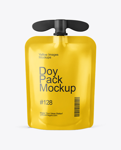 Glossy Doy Pack Mockup