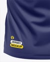 Men's V-Neck Jersey Mockup
