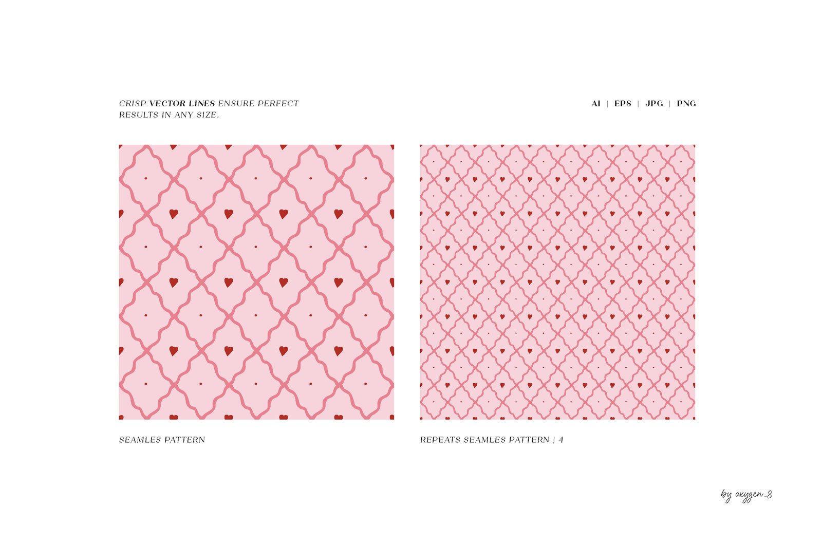 Love Notes. Seamless Vector Patterns