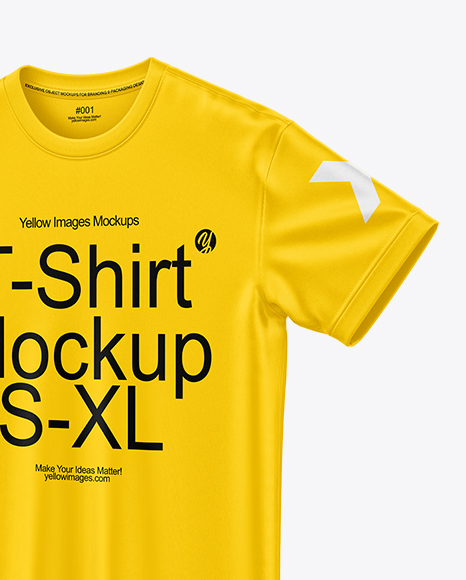 Crew Neck T-Shirt Mockup