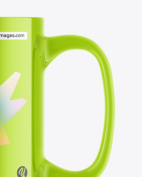 Glossy Mug Mockup