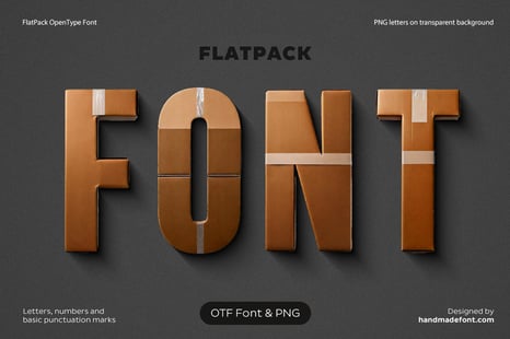 FlatPack Font