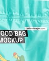 Glossy Food Bag Mockup