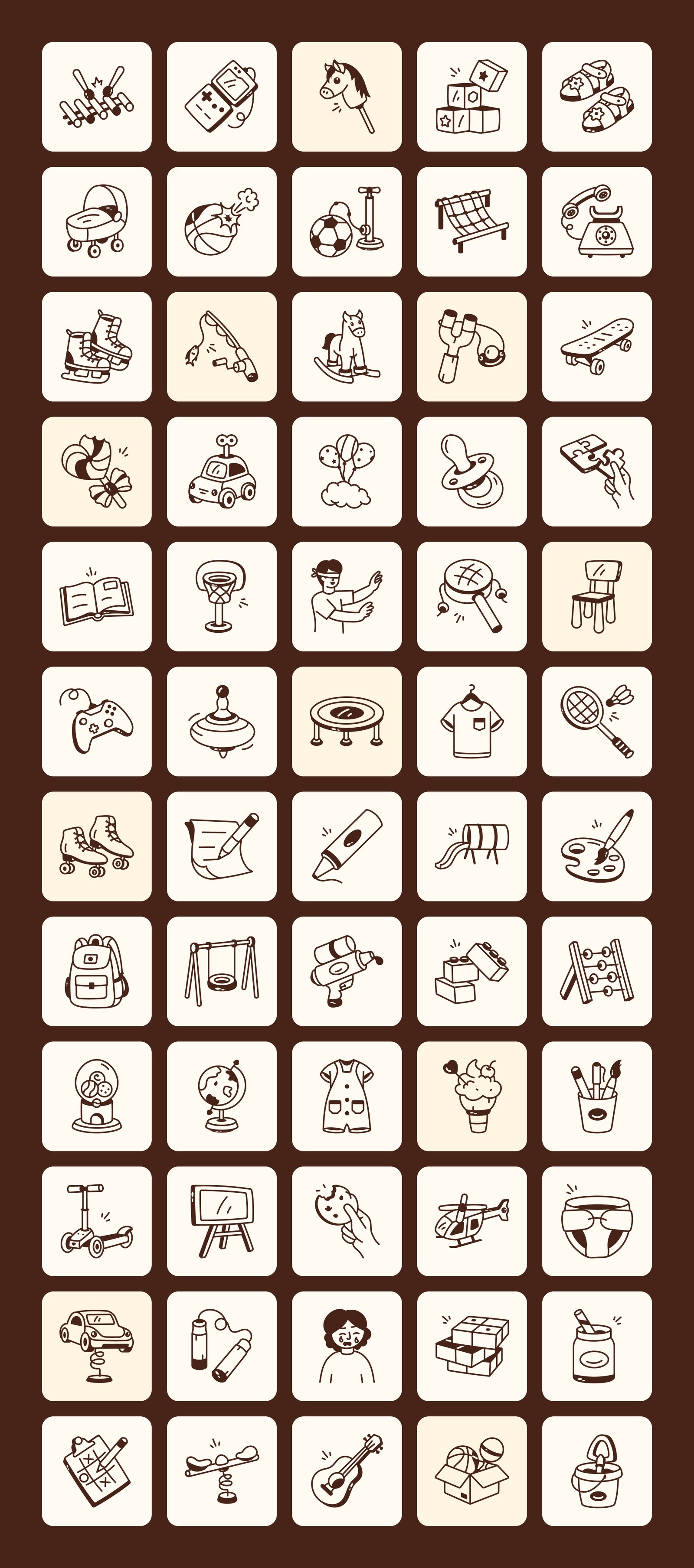 Universal Doodle Icons