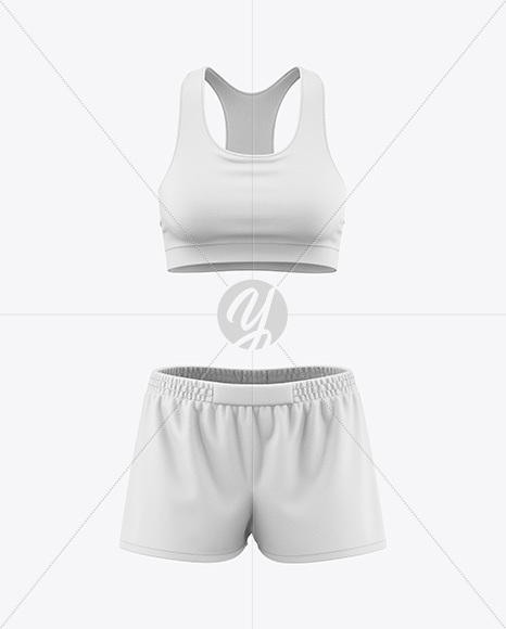 Women's Sport Kit Mockup - Front View