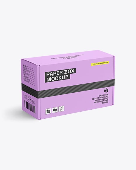 Carton Box Mockup
