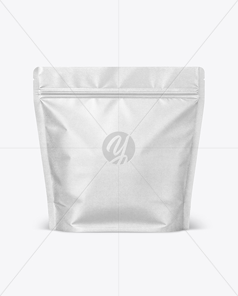 Kraft Stand Up Pouch Mockup