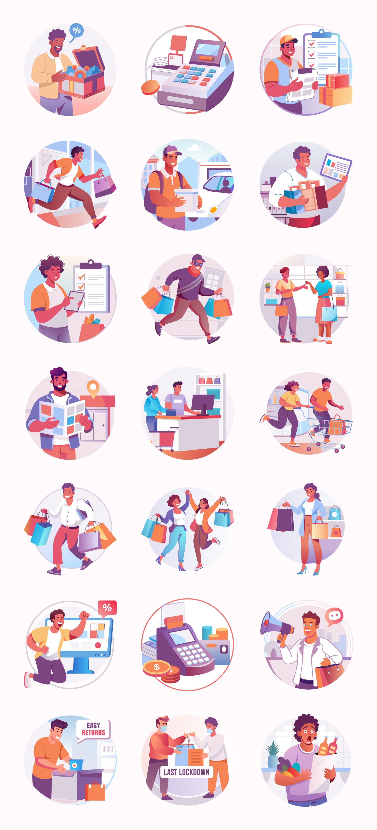 Black Friday Illustration