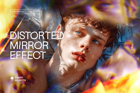 Mirror Distortion Photo Effect - Add-Ons