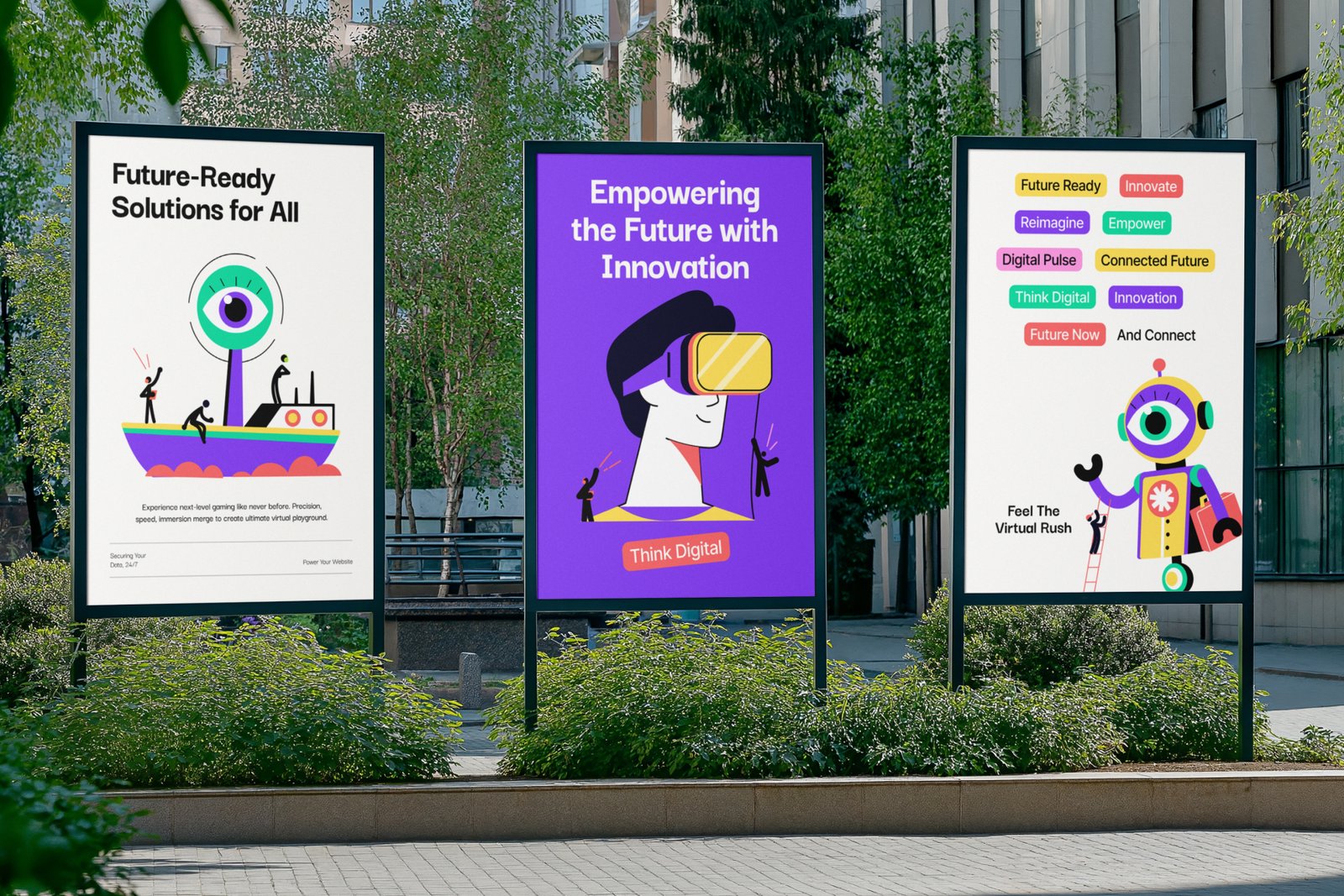 Technology and Innovation Illustrations Bundle