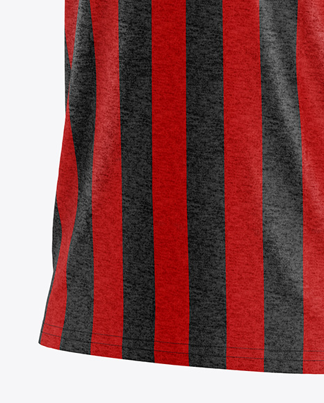 Men's Heather Polo Shirt Mockup - Half Side View