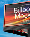 Billboard on the City Street Mockup