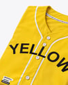 Folded Baseball Jersey Mockup