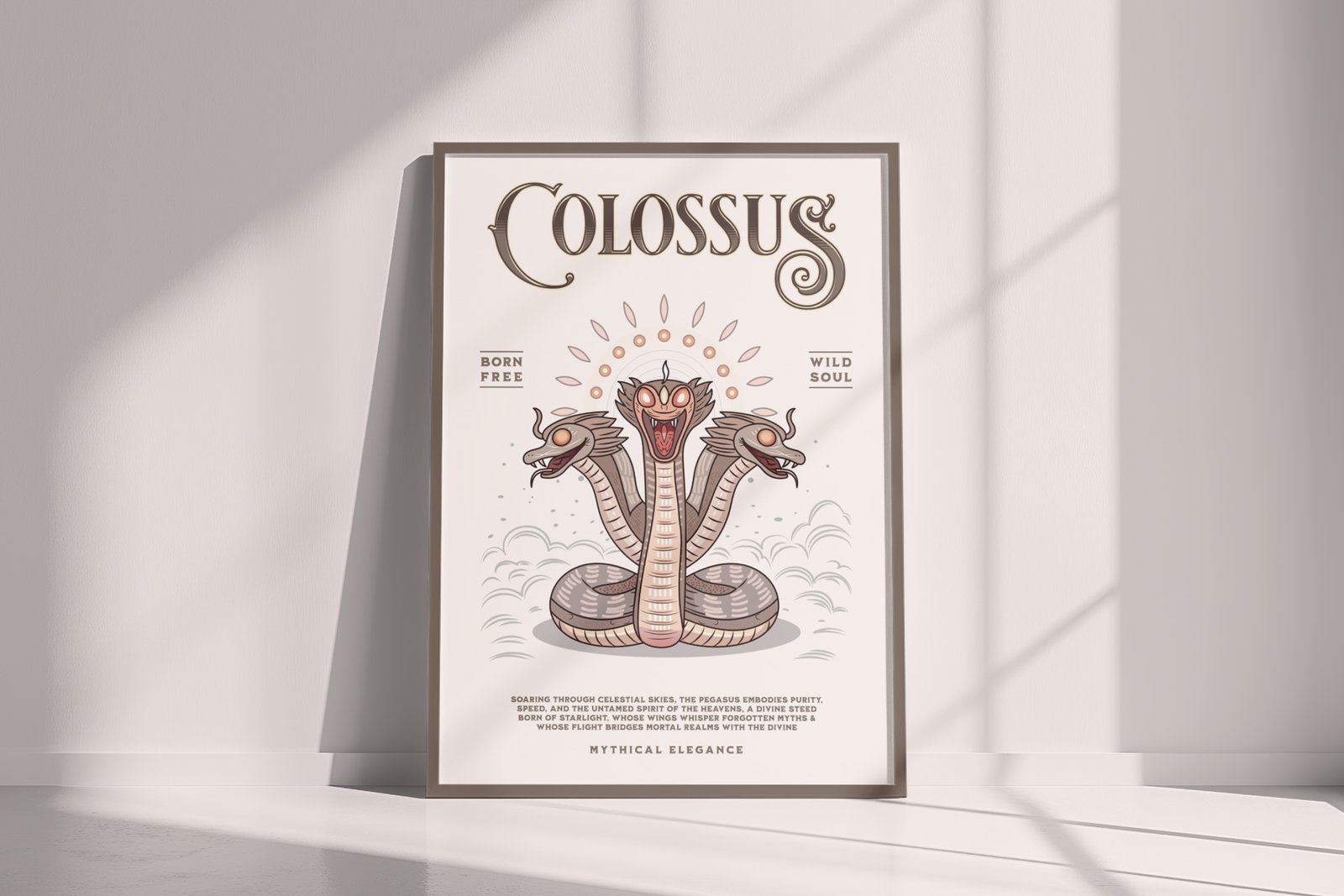 Decorative Fantasy Illustration Art Set