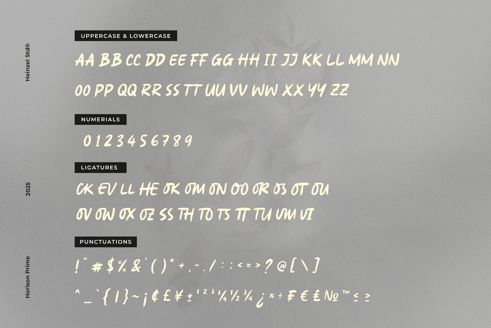 Horison Prime Font
