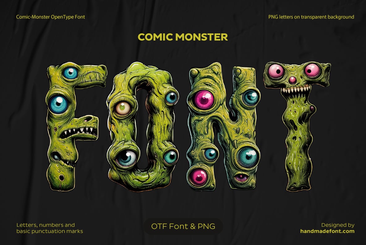 Comic Monster Font