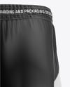 Basketball Shorts Mockup - Back View