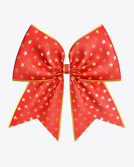 Cheer Bow Mockup
