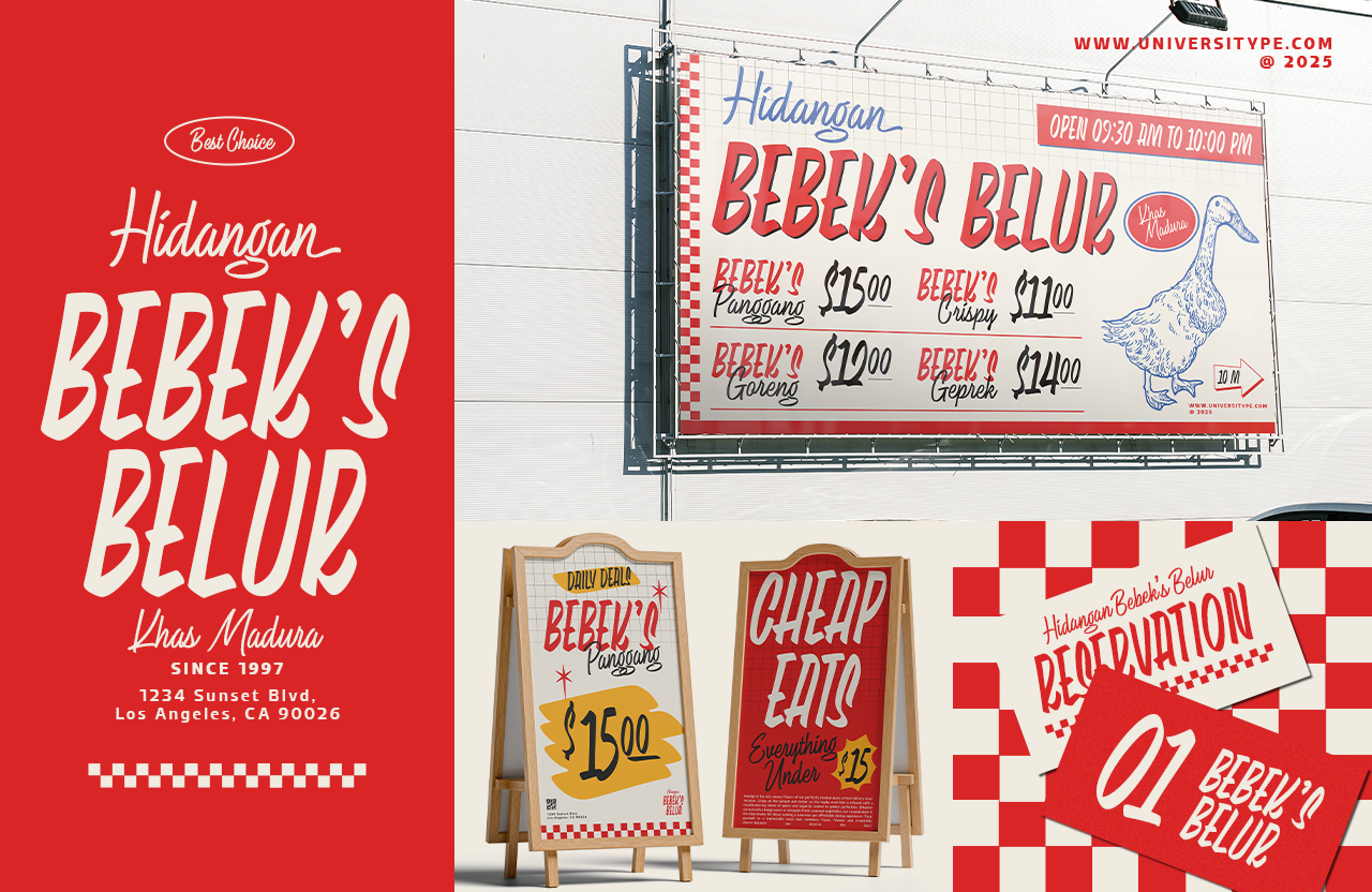 UT Slogefie Store- A Signpaint Font Duo