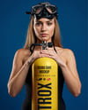 Woman with Scuba Diving Tank Mockup