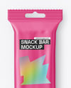 Matte Snack Bar w/ Hang Tab Mockup
