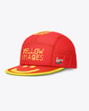 Twill Snapback Cap Mockup - Half Side View