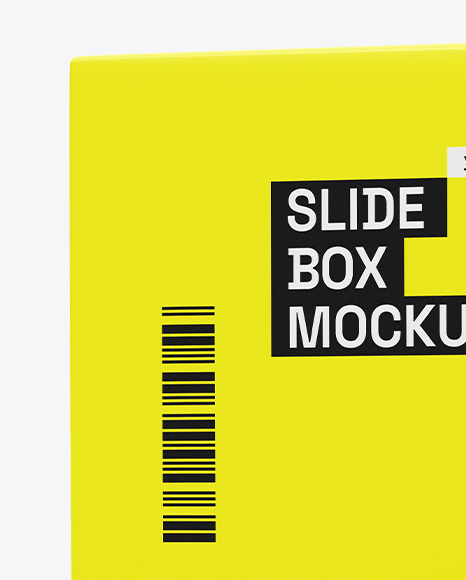 Two Slide Boxes Mockup