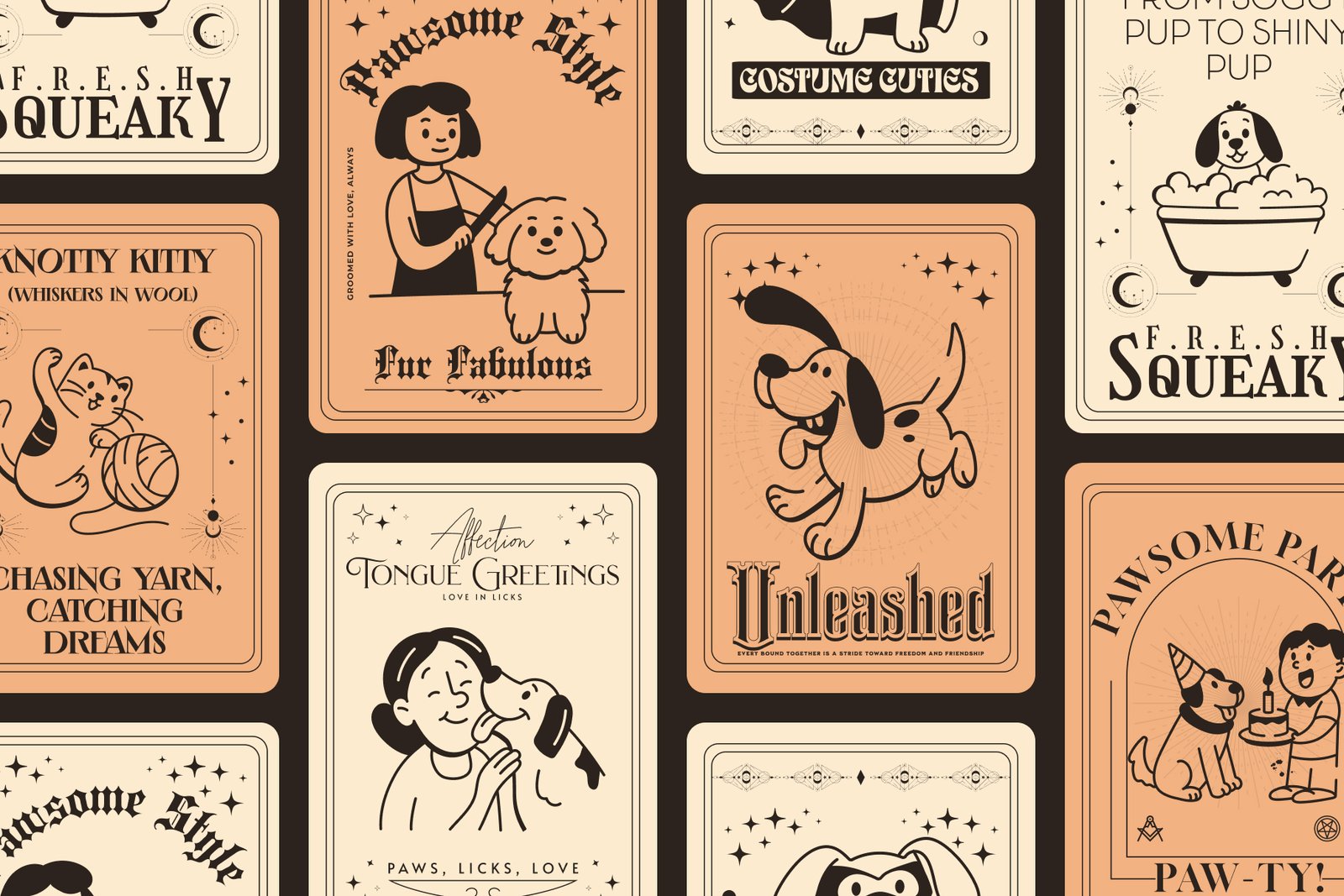 Pet Icon Art Set