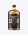 Whiskey Bottle Mockup