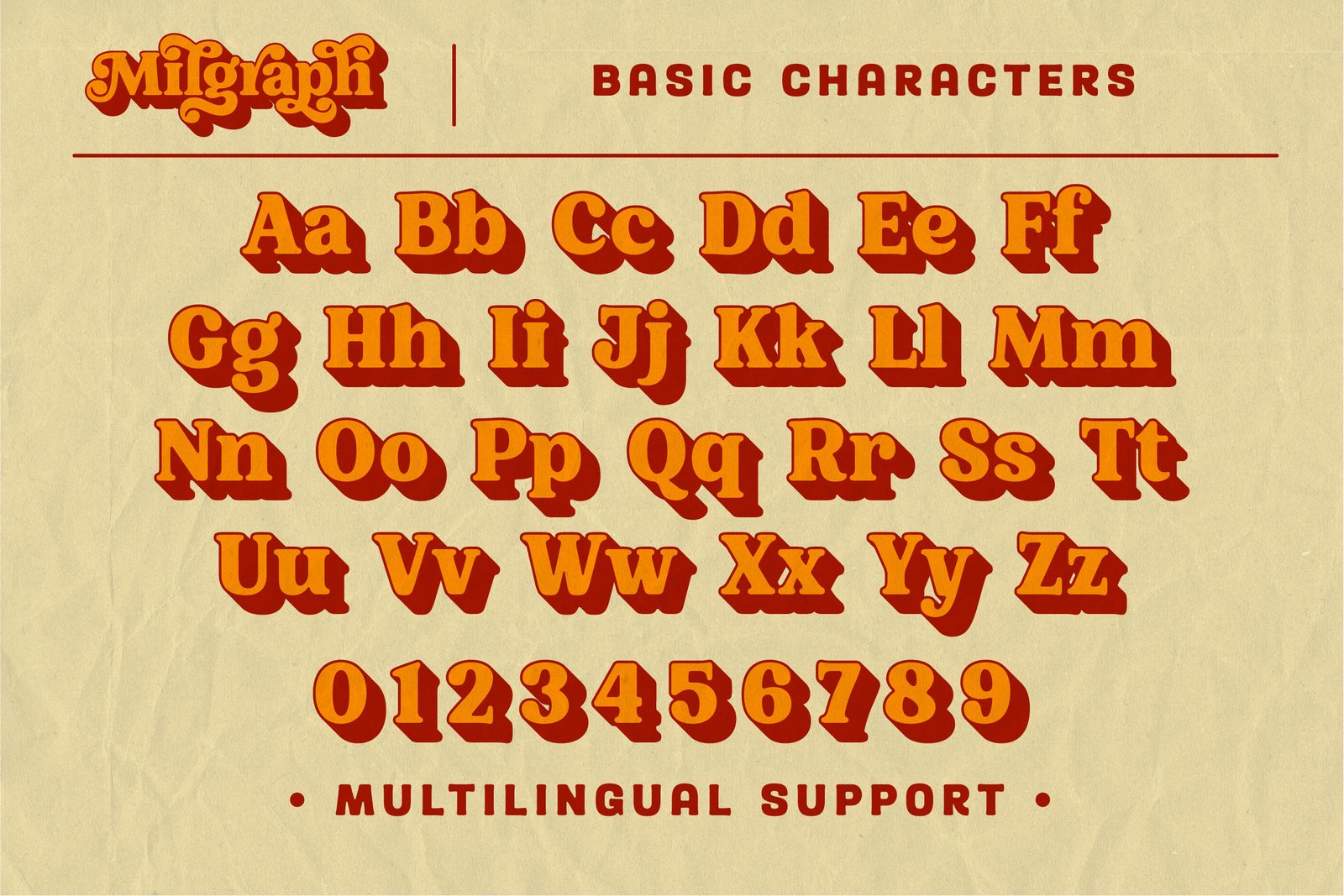 Milgraph Font