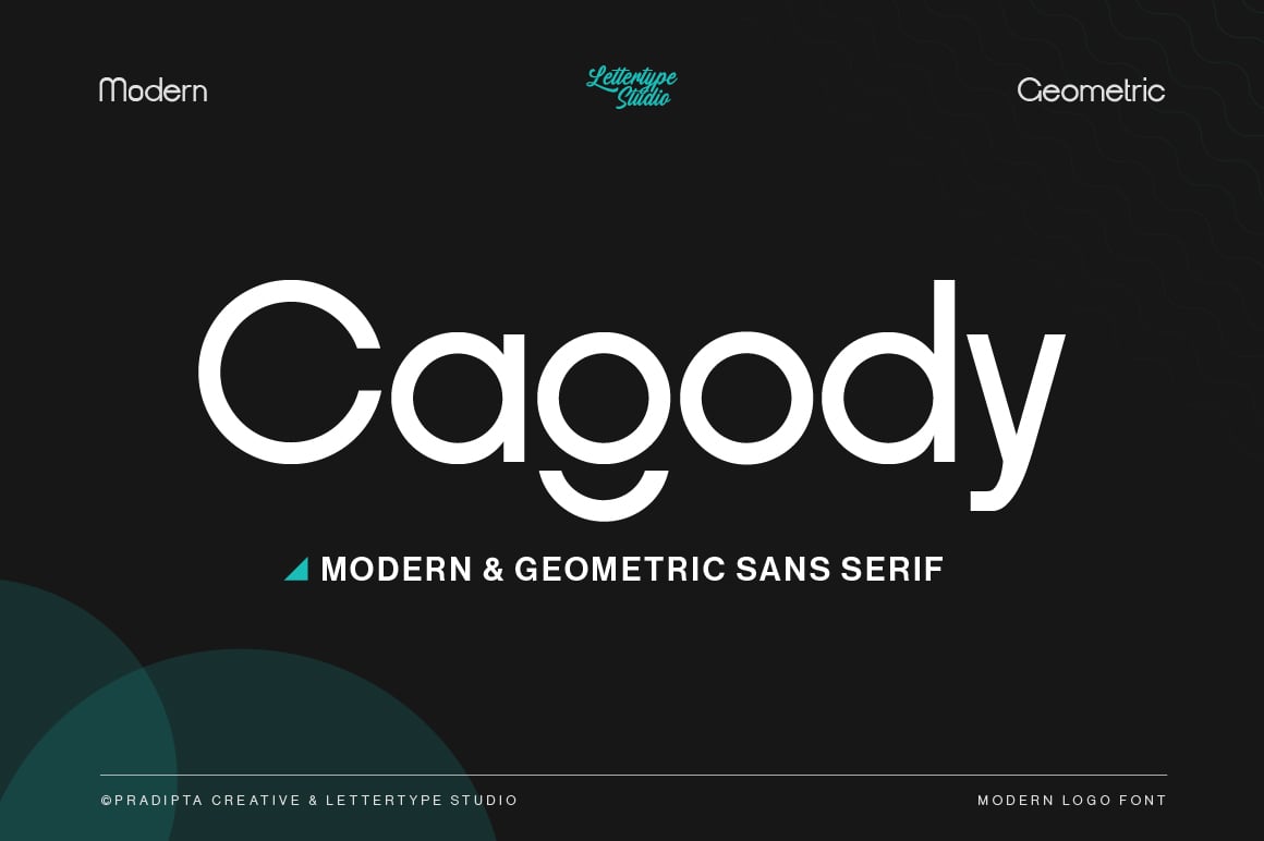 Cagody Modern &amp; Geometric Sans Serif