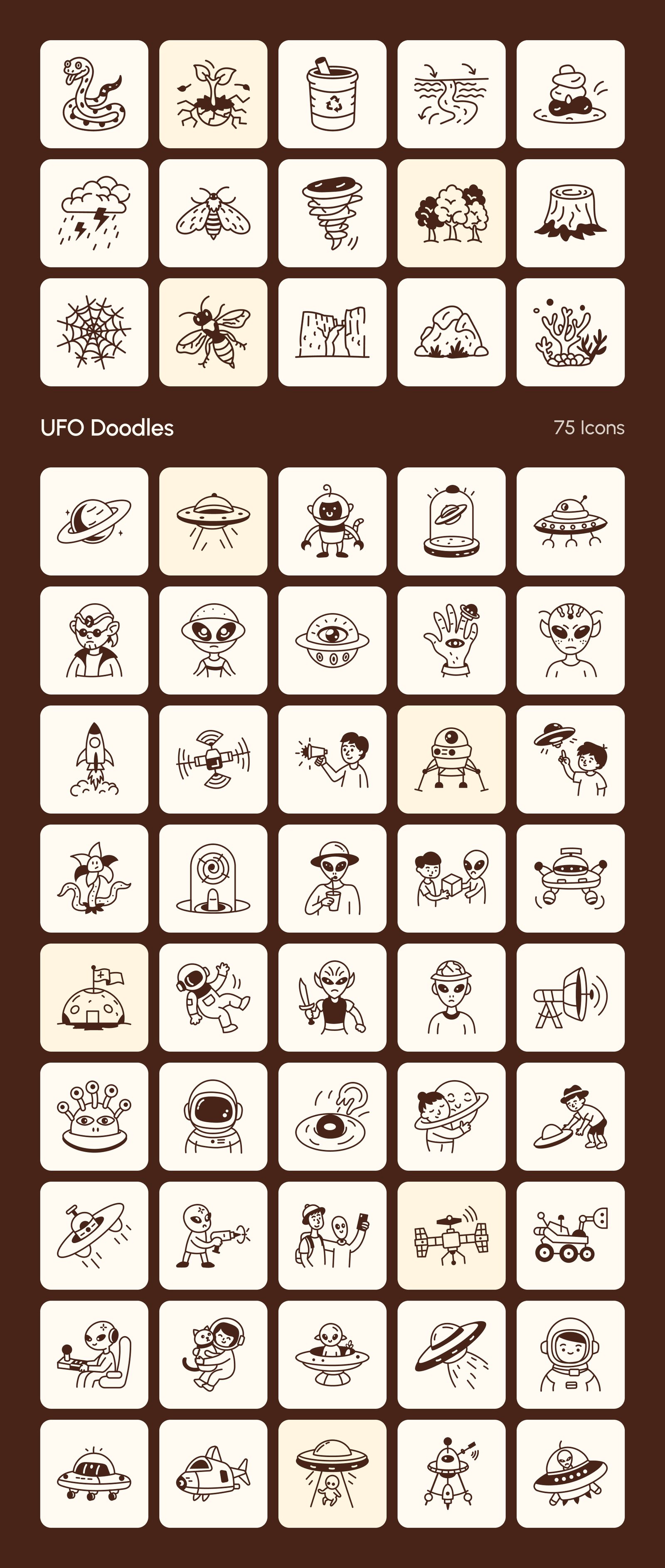Universal Doodle Icons
